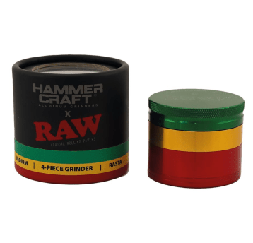 Młynek RAW Hammer Craft Large Aluminium Rasta