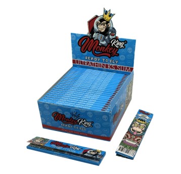 Monkey King Psych Ultra Thin KS Slim Rolling 50szt