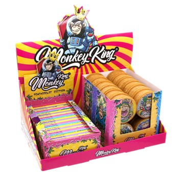 Monkey King Zestaw Bibułki z filtrami i młynkiem