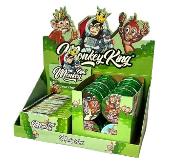 Monkey King Zestaw Bibułki z filtrami i młynkiem