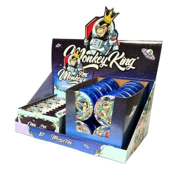 Monkey King Zestaw Bibułki z filtrami i młynkiem