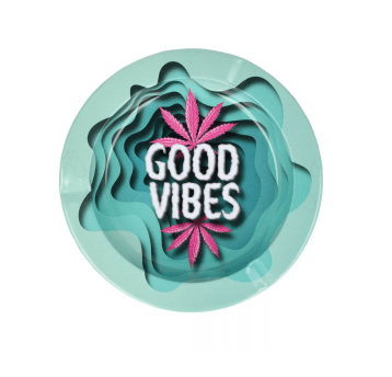 Popielniczka Good Vibes metalowa