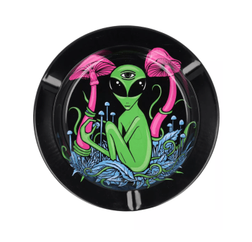 Popielniczka Mushroom Alien metalowa