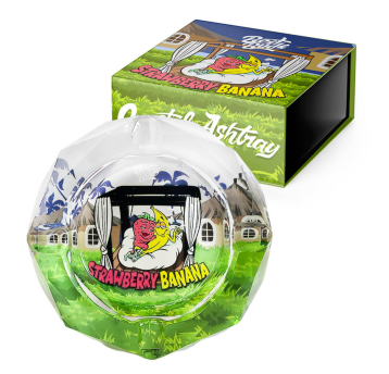 Popielniczka szklana Best Buds Crystal Strawberry