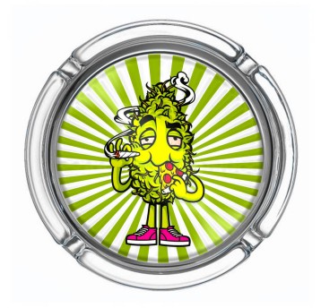 Popielniczka szklana Pizza SMALL