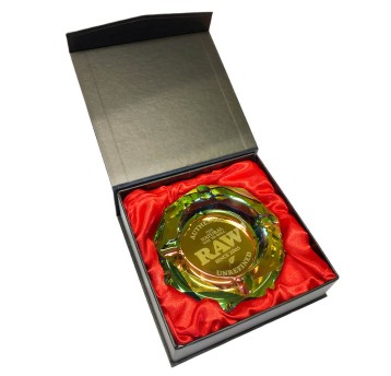 Popielniczka Szklana RAW Ashtray - Rainbow