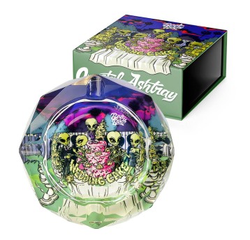 Popielniczka szklana Wedding Cake