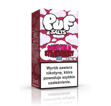 PUF SALTS Sour Wild Strawberry Ice 20mg/ml 8ml