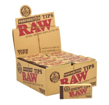 RAW Perforated Wide Tips 50szt