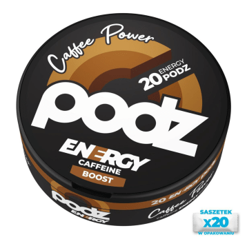 Saszetki kofeinowe PODZ ENERGY CaffeePower