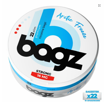 Saszetki nikotynowe BAGZ Arctic Freeze 16mg