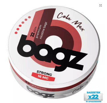 Saszetki nikotynowe BAGZ Cola Max 16mg