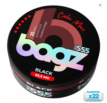 Saszetki nikotynowe BAGZ Cola Max 55,5mg