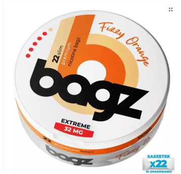 Saszetki nikotynowe BAGZ Fizzy Orange 32mg