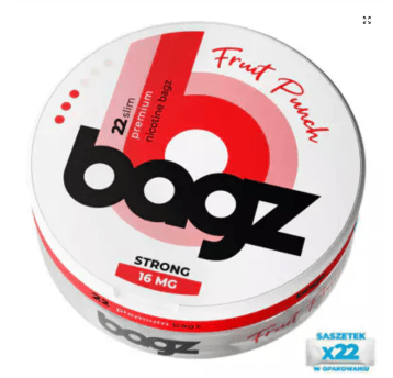 Saszetki nikotynowe BAGZ Fruit Punch 16mg