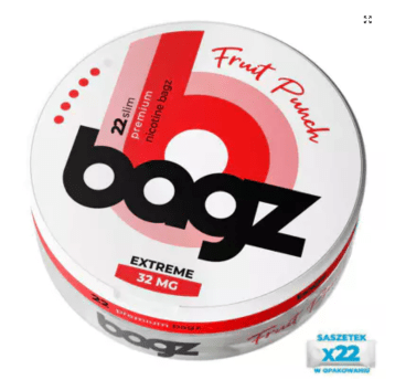 Saszetki nikotynowe BAGZ Fruit Punch 32mg