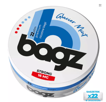 Saszetki nikotynowe BAGZ Glacier Mint 16mg