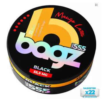Saszetki nikotynowe BAGZ Mango Lassi 55,5mg