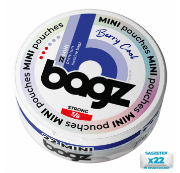 Saszetki nikotynowe BAGZ MINI Berry Cool 3/6