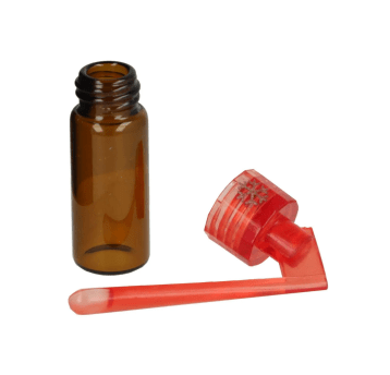 Snow Bottle Big - Szklana buteleczka do tabaki