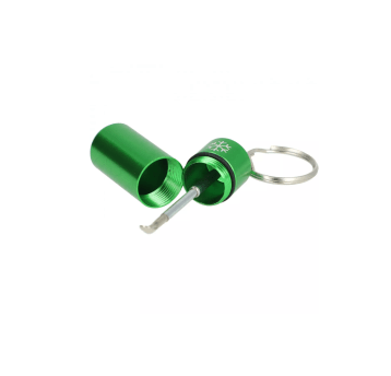 SNOW Caddy Oval - Pojemnik do tabaki z łyżeczką