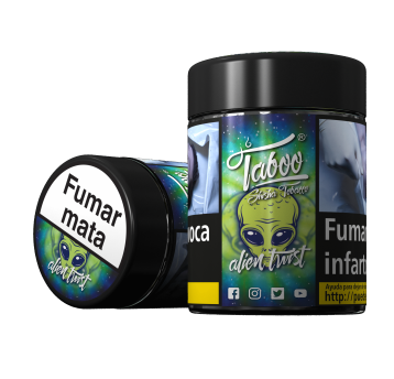 Tytoń do shishy Taboo Alien Twist 50g Mrożona Limo