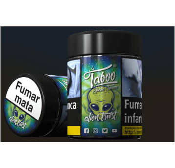 Tytoń do shishy Taboo Misguided - Jagoda Limonka 5