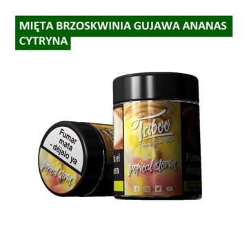 Tytoń do shishy Taboo Tropical Storm 50g - Mięta