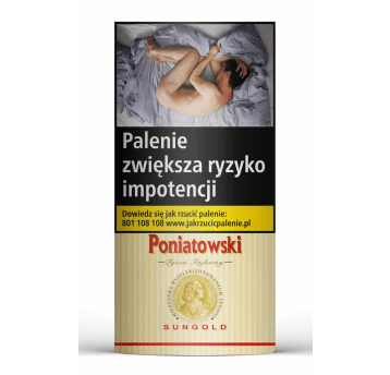 Tytoń Poniatowski Sungold 40g