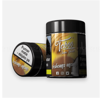 Tytoń TABOO Bahama Mama 50g -Ananas, banan i kokos