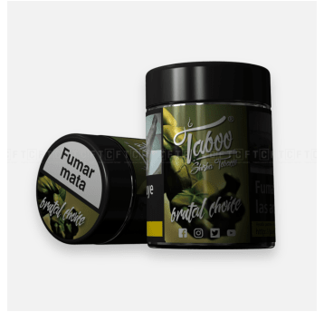 Tytoń TABOO Brutal Choice 50g - Mięta