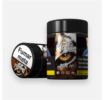 Tytoń TABOO Golden Eye 50g - Mrożone jabłko