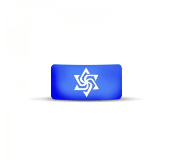 Vape Band Blue Star Logo 22 to 26mm