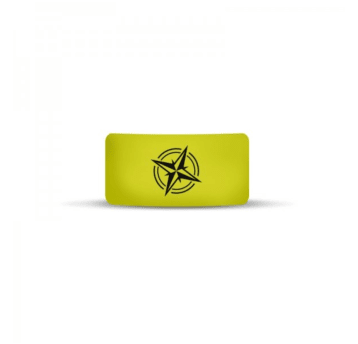 Vape Band Green Logo Compass 22 to 26mm