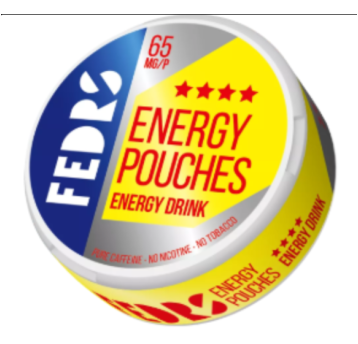 Woreczki kofeinowe FEDRS Energy Energy Drink 65mg