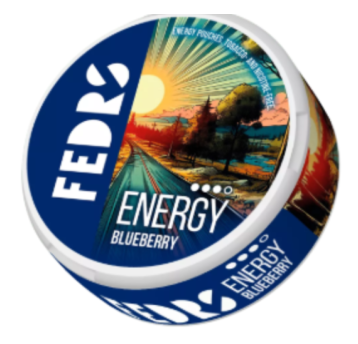 Woreczki kofeinowe FEDRS Energy Land Blueberry 65m