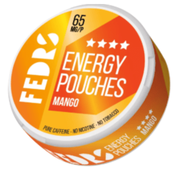 Woreczki kofeinowe FEDRS Energy Mango 65mg