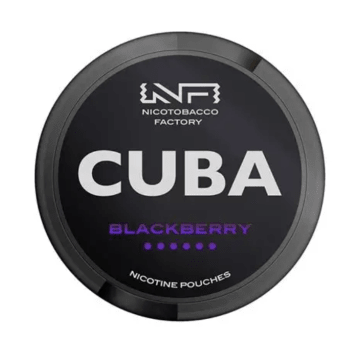 Woreczki nikotynowe CUBA 19,9mg - Blackberry