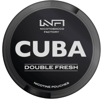 Woreczki nikotynowe CUBA 19,9mg– Double Fresh