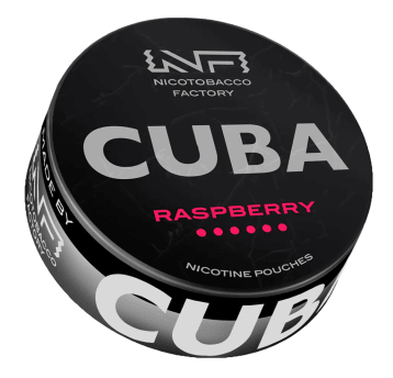 Woreczki nikotynowe CUBA 19,9mg - Raspberry