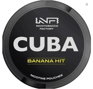 Woreczki nikotynowe CUBA 66mg – Black Banana
