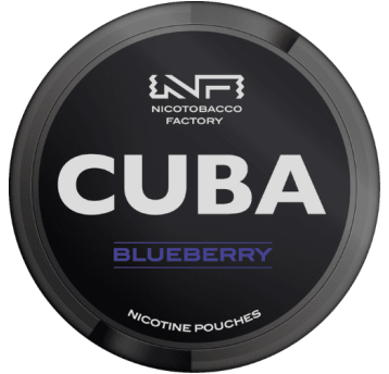 Woreczki nikotynowe CUBA 66mg – Blueberry