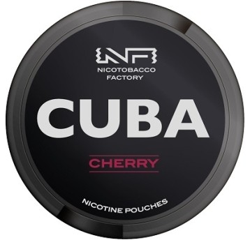 Woreczki nikotynowe CUBA 66mg – Cherry