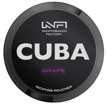 Woreczki nikotynowe CUBA 66mg – Grape
