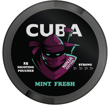 Woreczki nikotynowe - CUBA Ninja Mint Fresh 30mg