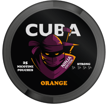 Woreczki nikotynowe - CUBA Ninja Orange 30mg