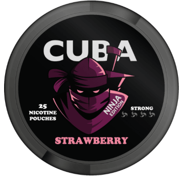 Woreczki nikotynowe - CUBA Ninja Strawberry 30mg