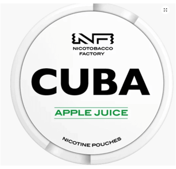 Woreczki Nikotynowe - CUBA White Apple Juice 25mg
