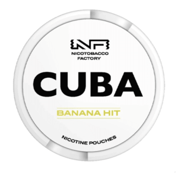 Woreczki Nikotynowe - CUBA White Banana Hit 25mg