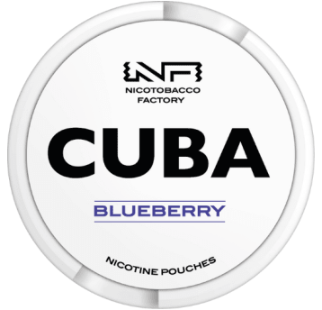 Woreczki nikotynowe - CUBA White Blueberry 25mg